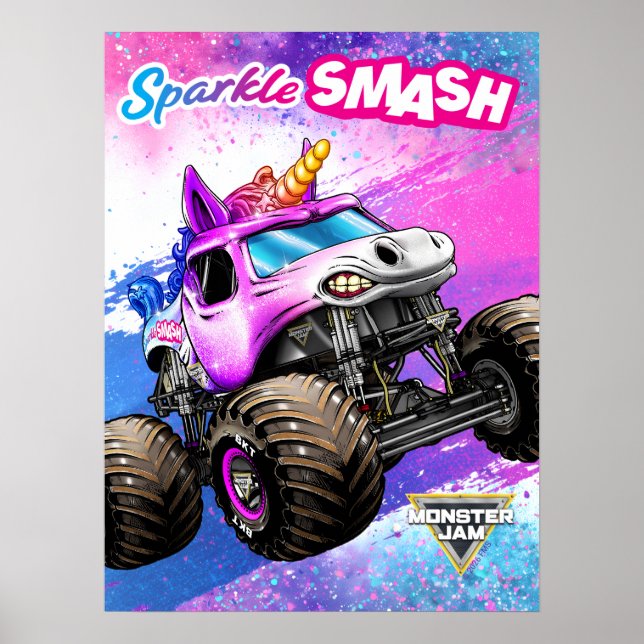 Monster Jam Sparkle Smash Poster (Vorne)