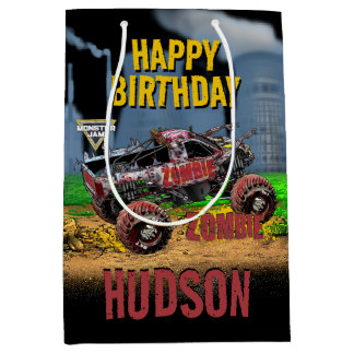Monster Jam - Zombie Geburtstag Mittlere Geschenktüte