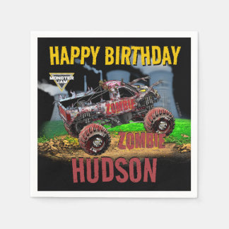 Monster Jam - Zombie Geburtstag Serviette