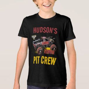 Monster Jam - Zombie Geburtstags-Pit-Crew Tri-Blend Shirt