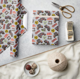 Monster Jam - Zombie Geschenkpapier