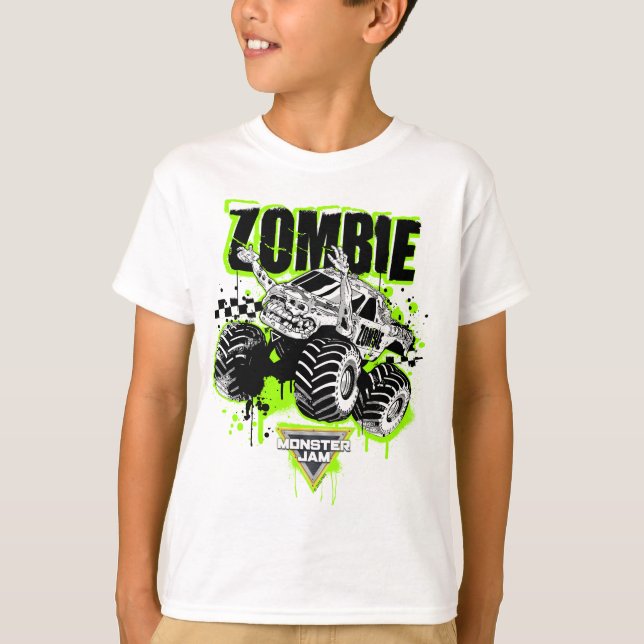 Monster Jam Zombie T-Shirt (Vorderseite)