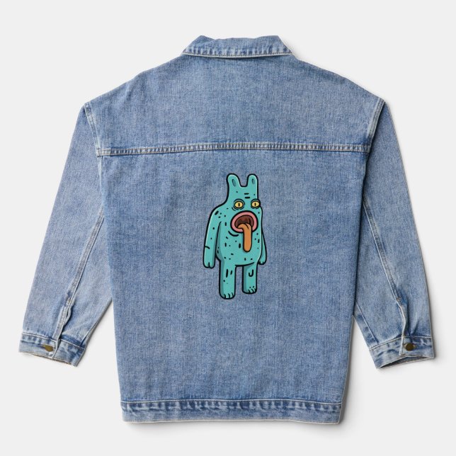 Monster Jeansjacke (Rückseite)