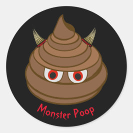 Monster Kackte Emoji Sticker
