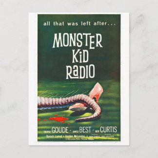 Monster Kid Radio trifft auf die Killer Shrews Pos Postkarte