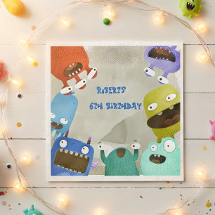 Monster-Kindergeburtstag Serviette