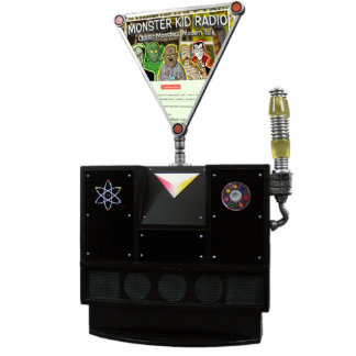 Monster-Kinderradio Interocitor Freistehende Fotoskulptur