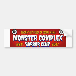MONSTER KOMPLEX BANNER AUTOAUFKLEBER