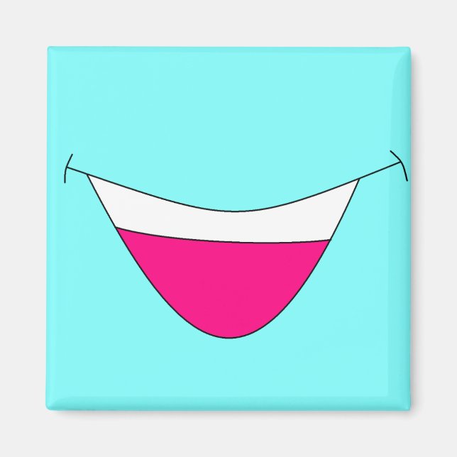 MONSTER KÜHLSCHRANK Mouth-Magnet Magnet (Vorne)