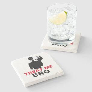 Monster Leckerei Me Bro lustiges Halloween anpassb Steinuntersetzer