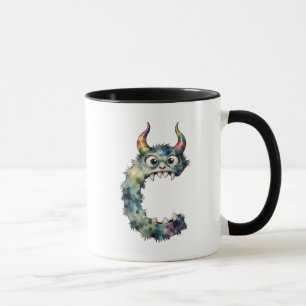 Monster Letter C Tasse - Spielerisches Monster Ini