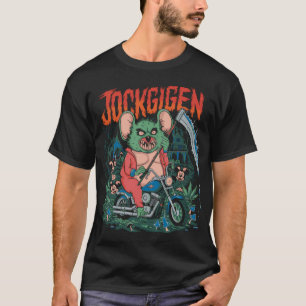 Monster liest ein Fahrrad Ghost Rock Band T-Shirt