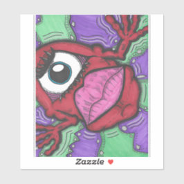 Monster Lips Vinyl Aufkleber