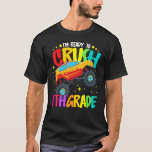 Monster-LKW bereit, die siebte Stufe zurück zu rei T-Shirt