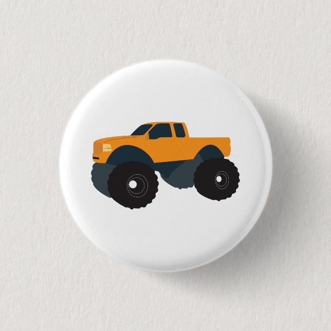 Monster-Lkw Button (Vorderseite)