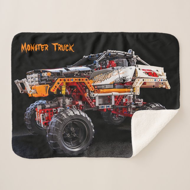 Monster-LKW-Decke Sherpadecke (Vorderseite (Horizontal))