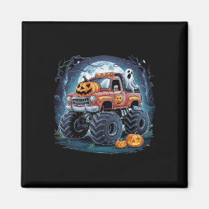 Monster-LKW Ghost Pumpkin Spooky Jahreszeit Hallow Magnet