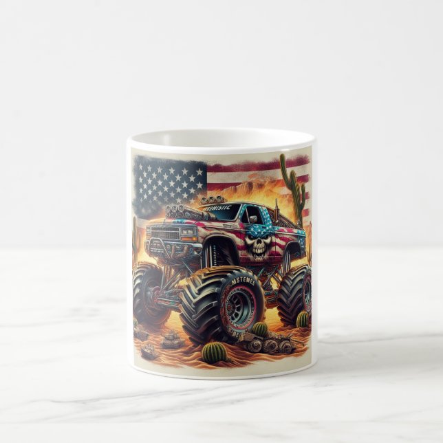 MONSTER LKW-KAFFEE-TASSE KAFFEETASSE (Mittel)