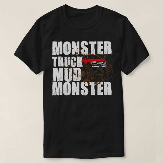 Monster-LKW-Monster 1 T-Shirt (Design vorne)