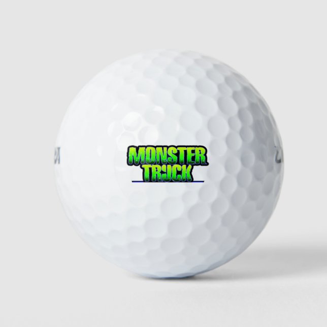 Monster-LKW,Monster-LKW,Monstermarmelade,LKW,Hot Golfball (Vorderseite)