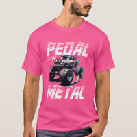 Monster LKW-Pedal zum Metal-Off-Road-Adventur