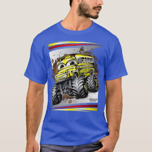 Monster-Lkw-Schulbus 1 T-Shirt
