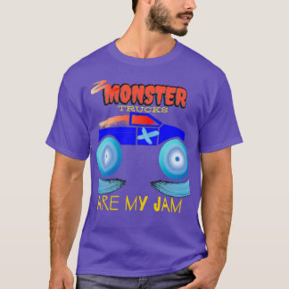 Monster-LKW sind meine Marmelade Monster Trucks Up T-Shirt
