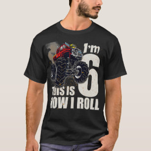 Monster LKW T Shirt 6. Geburtstag Spaß Das ist ich