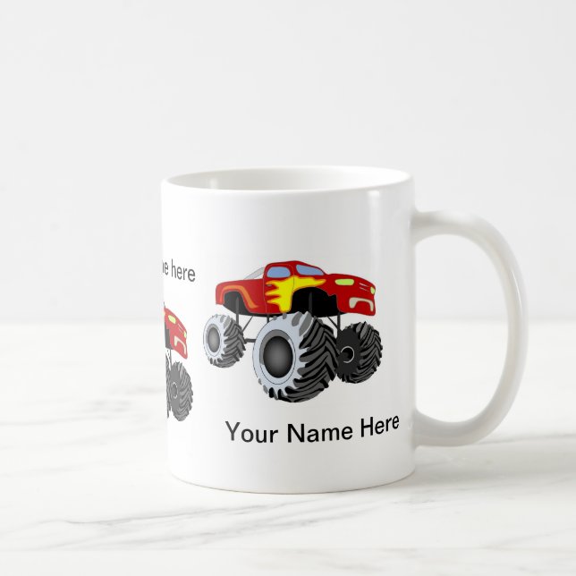 Monster-LKW-Tasse Tasse (Rechts)