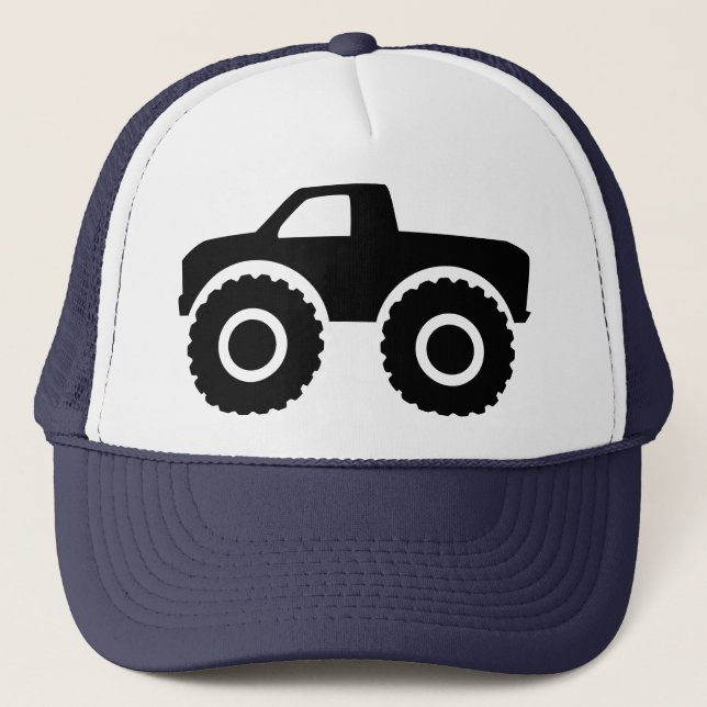 Monster-LKW Truckerkappe (Vorderseite)