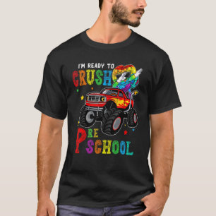 Monster LKW und Pop Es ist bereit, die Vorschule z T-Shirt