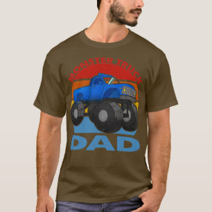 Monster LKW Vater 4x4 Mudding LKW Vintag T-Shirt