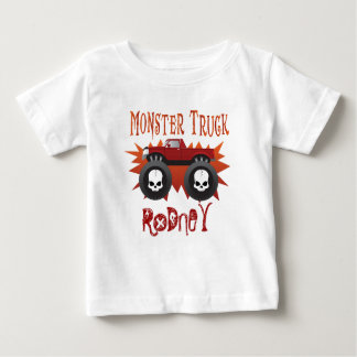 Monster-LKW-Verrücktheit Baby T-shirt
