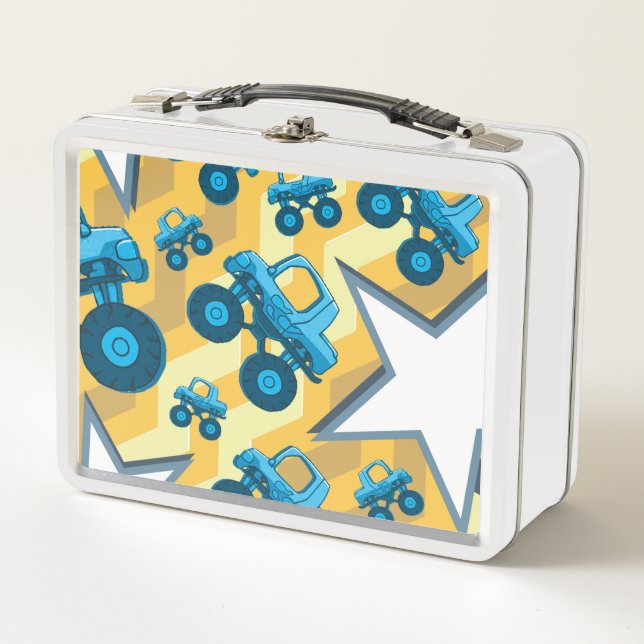 Monster-Lunchbox Metall Brotdose (Vorderseite)