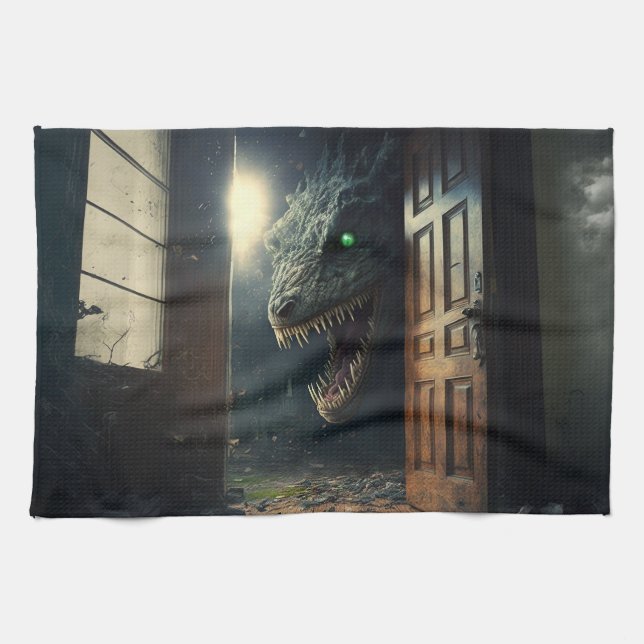 Monster lurk geschirrtuch (Horizontal)