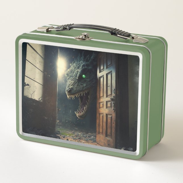 Monster lurk metall brotdose (Vorderseite)
