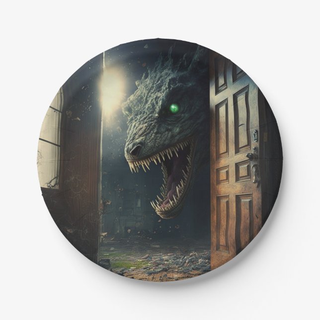 Monster lurk pappteller (Vorderseite)
