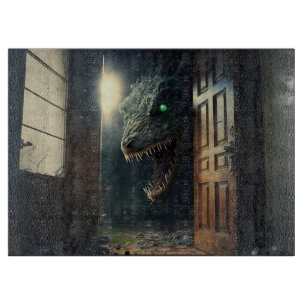 Monster lurk schneidebrett