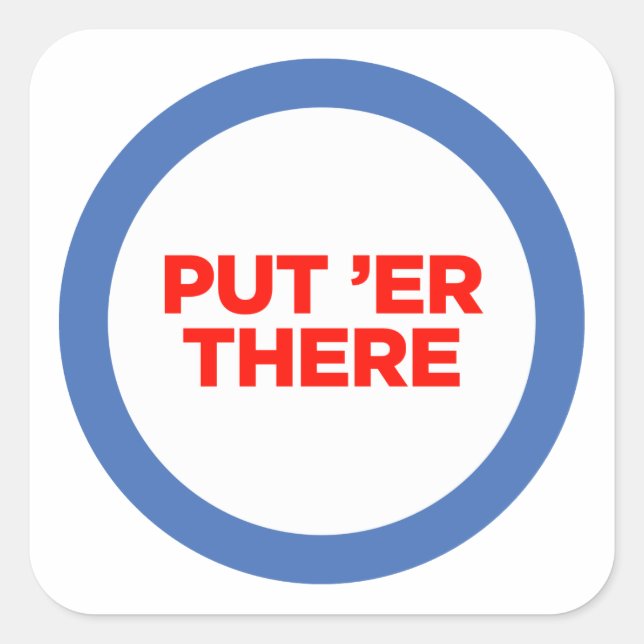 Monster-Maker-Aufkleber Quadratischer Aufkleber (Vorderseite)