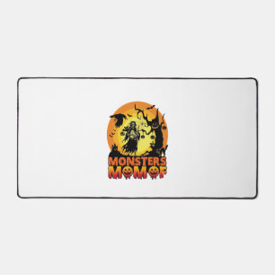 Monster-Mama Halloween-Monster-Geist-Skelett-Spoo Schreibtischunterlage