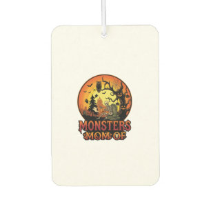Monster-Mama Halloween-Skelett-Kürbis-Eule Gruseli Autolufterfrischer