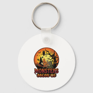 Monster-Mama Halloween-Skelett-Kürbis-Eule Gruseli Schlüsselanhänger