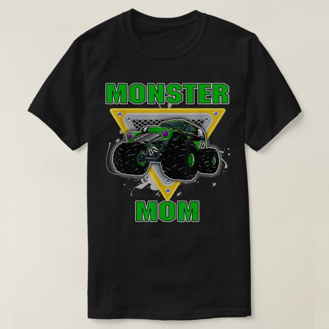 Monster Mama Monster Truck sind meine Jam Truck Ma T-Shirt (Design vorne)