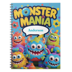 Monster Mania – Personalisierter Spaß & Dummer Mon Notizblock