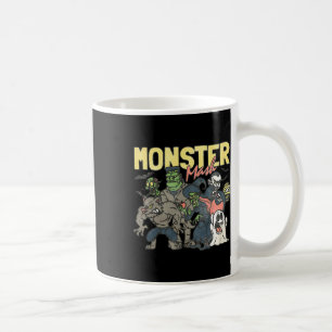 Monster Mash glücklich Halloween Spooky Season Tri Kaffeetasse