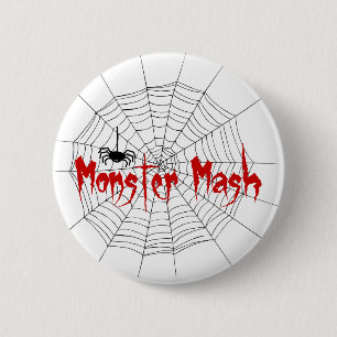Monster Mash Halloween Button