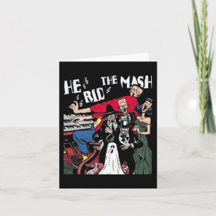 Monster Mash Halloween Ghoul Ghost Karte