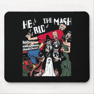 Monster Mash Halloween Ghoul Ghost Mousepad
