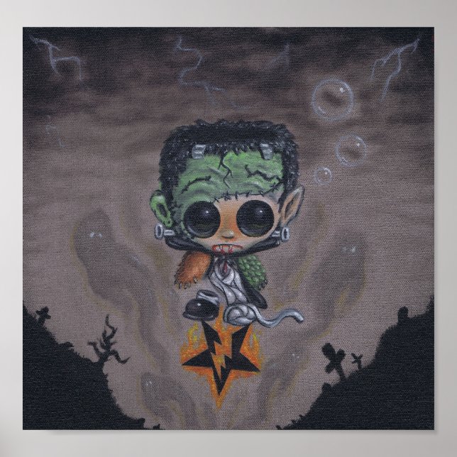 Monster-Mash-Kunstdrucker Poster (Vorne)