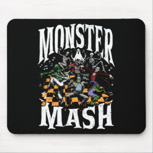 Monster Mash lustiges Halloween Spooky Season Tric Mousepad